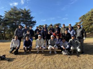 75周年記念、コーザイ社員ゴルフコンペ